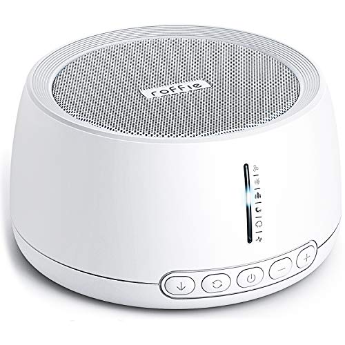 White Noise Machine, Roffie Baby Sleep Sound Machine, HiFi Non-Looping Soothing Sounds, Timer & Memory, Portable Sound Machine for Adult, Baby, Home & Office Privacy, 35 Level of Volume, Power by USB