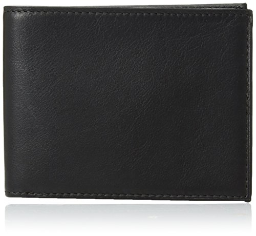 Bosca Men's Executive I.D. Wallet, Black, One Size