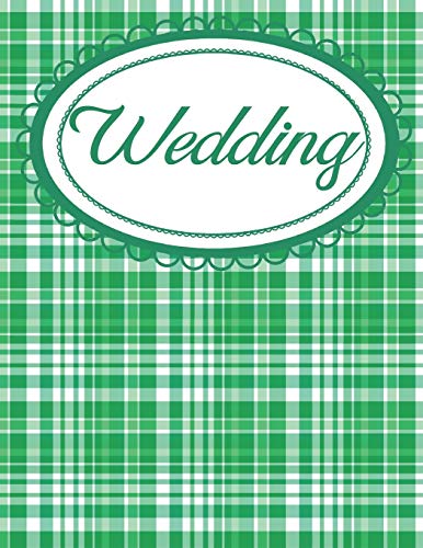 Irish Plaid Green Wedding Planner: Ireland Chic Bridal Organizer