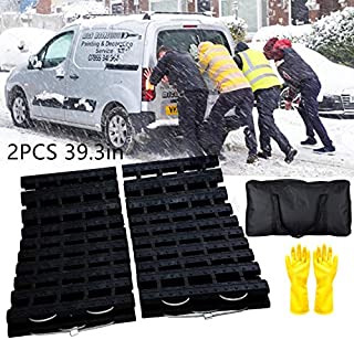 EVTIME Emergency Devices Tire Traction Mats 39.3