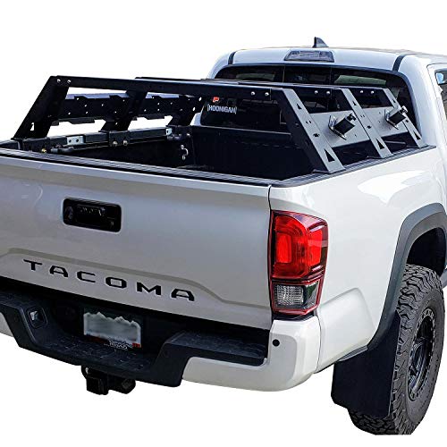 Hooke Road Tacoma High Bed Rack Truck Cargo Carrier Compatible with Toyota Tacoma 2005 - 2021 2nd 3rd Gen