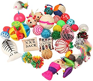 Fashion's Talk Cat Toys Variety Pack for Kitty 20 Pieces