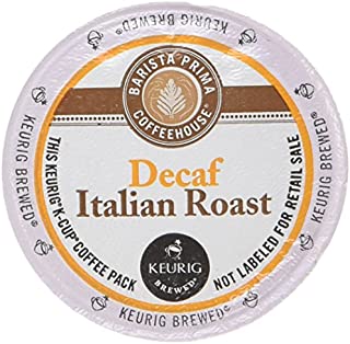 Barista Prima Coffee DECAF ITALIAN (1 Box of 24 K-Cups)