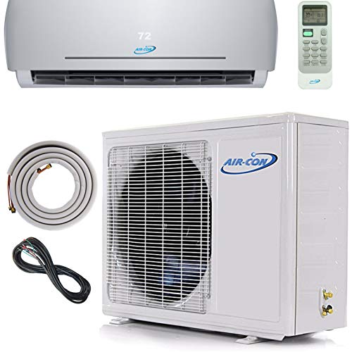 AirCon 18000 BTU Mini Split Heat Pump  23 SEER - 25 Lineset & Wiring