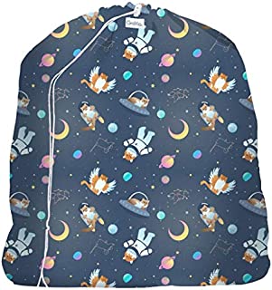 Grovia Reusable Diaper Pail Liner for Baby Cloth Diapers, All Cats Go to Space