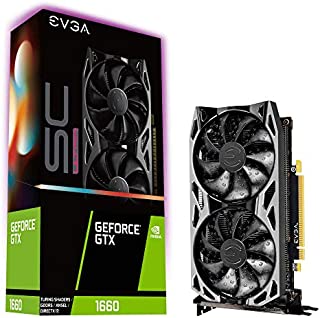EVGA GeForce GTX 1660 SC Ultra Gaming, 06G-P4-1067-KR, 6GB GDDR5, Dual Fan