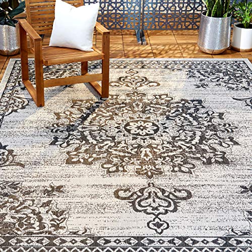 Home Dynamix Nicole Miller Patio Country Azalea Indoor/Outdoor Area Rug 5'2