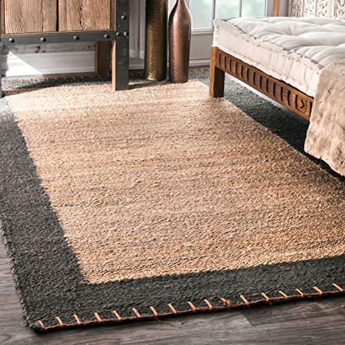 nuLOOM Cameron Hand Woven Jute Area Rug, 7' 6