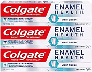 Colgate Enamel Health Whitening and Remineralizing Toothpaste - 6 Ounce (3 Count)