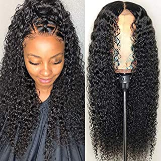 CYNOSURE Lace Front Human Hair Wigs for Black Women 13x4 9A Curly Lace Front Wigs Human Hair Pre Plucked With Baby Hair (20, Curly Wigs)