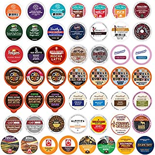 Crazy Cups Perfect Samplers Premium Coffee, Variety Pack, 50 Count