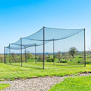 Fortress Ultimate Baseball Batting Cage [20, 35, 55, 70] | #42 Grade Net with Steel Poles | Baseball & Softball Cage & Netting | Softball Batting Cage (35' Batting Cage Package)