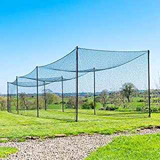 Fortress Ultimate Baseball Batting Cage [20, 35, 55, 70] | #42 Grade Net with Steel Poles | Baseball & Softball Cage & Netting | Softball Batting Cage (70' Batting Cage Package)