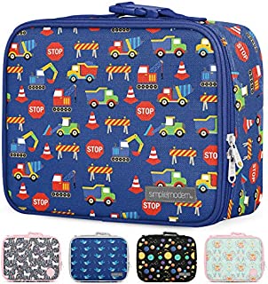 Simple Modern Kids Lunch Bag-Insulated Reusable Meal Container Box for Girls, Boys, Women, Men, Small Hadley, Under Construction