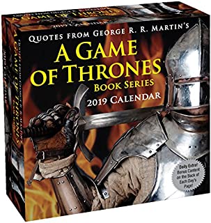 Quotes from George R. R. Martin's A Game of Thrones Book Series 2019 Day-to-Day