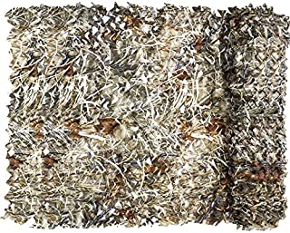 Yeacool Camouflage Netting,Military Camo Tarp Mesh Net,Great for Party Decoration,Duck Hunting Blind,Car Cover(Dry Grass 6.5ftx5ft)