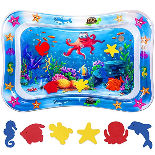 Niskite Baby Toys 0-3 6 Months, Inflatable Tummy Time Water Play Mat for Infant Newborn,Top Babies Boy Girl Gifts for 4 5 7 8 9 12 Old Months