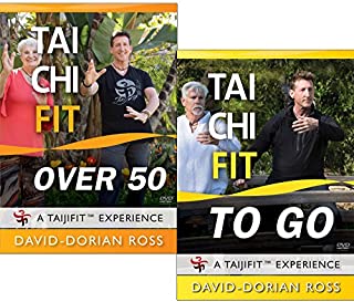 Bundle: Tai Chi Fit OVER 50 & TO GO with David-Dorian Ross / Beginner DVDs for Balance and Stability