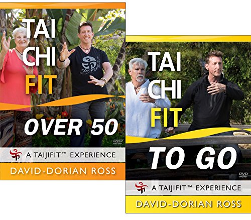 Bundle: Tai Chi Fit OVER 50 & TO GO with David-Dorian Ross / Beginner DVDs for Balance and Stability