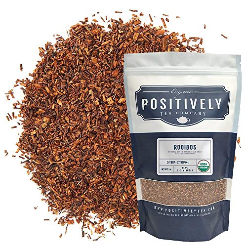 Positively Tea Company, Organic South African Rooibos Tea, Loose Leaf, 16 Ounce