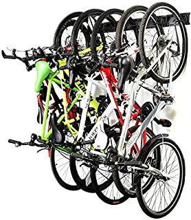 Ultrawall Bike Storage Rack,6 Bike Storage Hanger Wall Mount for Home & Garage Holds Up to 300lbs