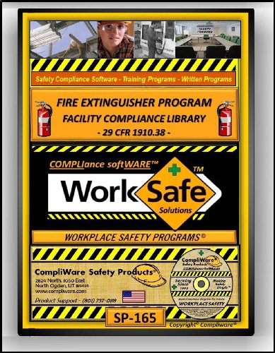 SP-165 - FIRE EXTINGUISHER SAFETY COMPLIANCE LIBRARY - OSHA - 29CFR1910.38 - UPC - 639737375527