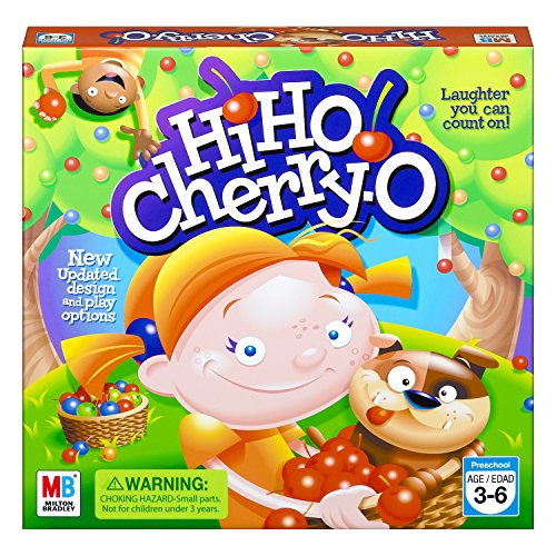 Hasbro Hi Ho! Cherry-O Board Game for 2 to 4 Players Kids Ages 3 and Up (Amazon Exclusive)