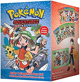 Pokémon Adventures Ruby & Sapphire Box Set: Includes Volumes 15-22 (Pokémon Manga Box Sets)