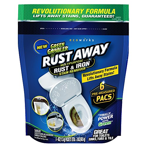 Green Gobbler Rust Away | Multipurpose Rust & Iron Stain Remover | Rust Removal | Iron Stain Removal | Toilet Stain Remover