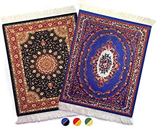 Rug Mouse Pads, Oriental Rug Mouse Pad, Woven Mousepad, Persian Rug Mouse Pad, Oriental Carpet Mouse Pad, 9