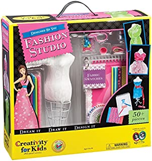 Creativity for Kids Designed by You Fashion Studio, Fashion Design Kit For Kids