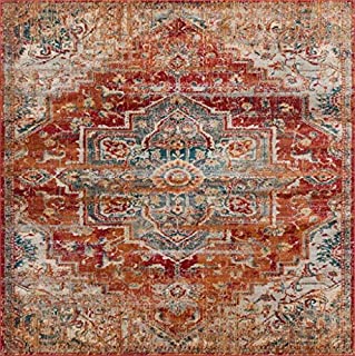 Luxe Weavers Red 5x7 Oriental Area Rug