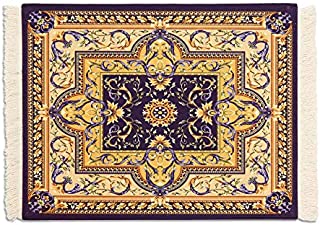 Vintage Mouse Pad, Persian Rug Style Anti-Slip Mouse Mat for Laptop Computer PC, Office Gaming Mousepad Oriental Persian Desk Rug Coaster by SubClap