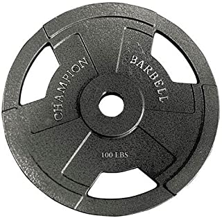 Champion Barbell Olympic Grip Plate (100-Pound)