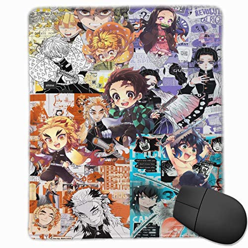 Demon Slayer Custom Mouse Pad Anime Mouse Mat Home Office Computer Gaming Mousepad(Vertical Version)