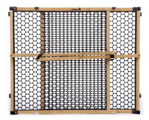 Safety 1st Eco-Friendly Nature Next Bamboo Gate, Bamboo and Black, Fits Spaces between 28