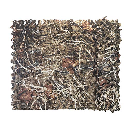 Senmortar Camo Netting Camouflage Net Military Nets Dry Grass Camo Bulk Roll for Sunshade Decoration Hunting Blind Shooting 5 x 6.56 FT