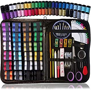 ARTIKA Sewing KIT, Over 110 Quality Sewing Supplies, Sewing kit for DIY, Beginners, Emergency, Kids, Summer Campers, Travel and Home