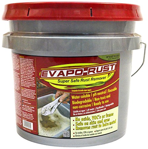 Evapo-Rust The Original Super Safe Pail Rust Remover, Water-based, Non-Toxic, Biodegradable, 3.5 Gallons