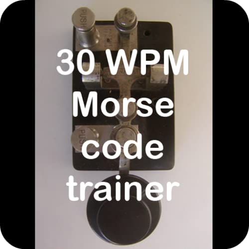 30 WPM amateur ham radio Koch CW Morse code trainer