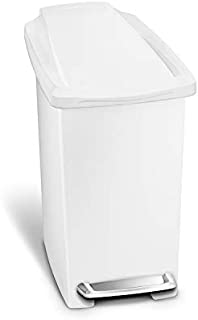 simplehuman trash can, 10 Liter, White