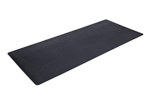 MotionTex Exercise Equipment Mat for Under Treadmill, Stationary Bike, Rowing Machine, Elliptical, Fitness Equipment, Home Gym Floor Protection, 36