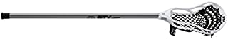 STX Lacrosse Stallion 50 Youth Lacrosse Complete Stick, Platinum/White