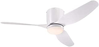 Westinghouse Lighting 7225100 Carla Indoor Ceiling Fan with Light and Remote, 46 Inch, White