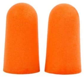 POWHILL EarPlugs, Orange Soft Foam Value, Individually Wrapped - 200 Pair (NRR 32DB)