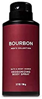 Bath and Body Works Bourbon Men's Deodorizing Body Spray 3.7 Ounce