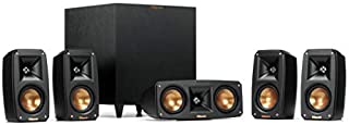 Klipsch Black Reference Theater Pack 5.1 Surround Sound System (Renewed)