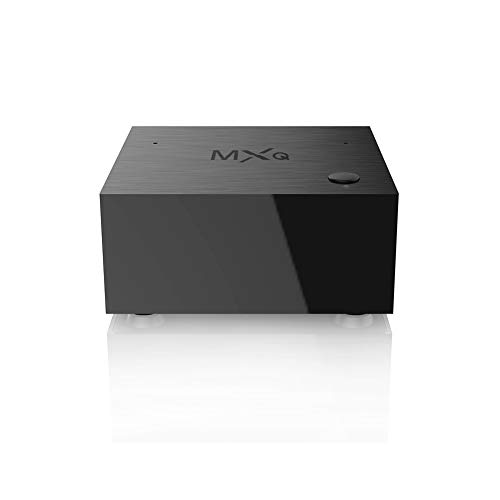 MXQ TV Cube, Android 7.1 ATV TV Box with Built-in AI Speaker S905W Quard-core 2G+16G 4K WiFi 2.4GHz/5GHz T2R2 BT4.2 Voice Control Smart TV Media Player