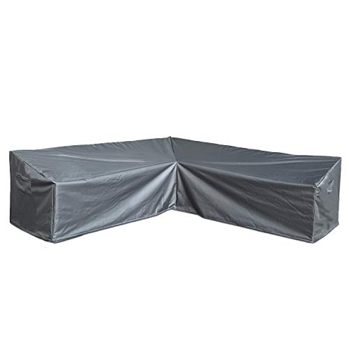 Outdoor Patio Sofa Covers, Waterproof Outdoor Furniture Cover All Weather Protection (v-Shaped)