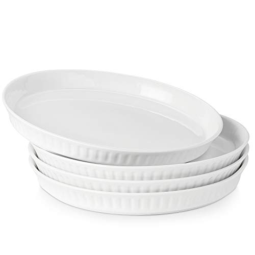 DOWAN Ceramic Pie Pan Set of 4 - 10